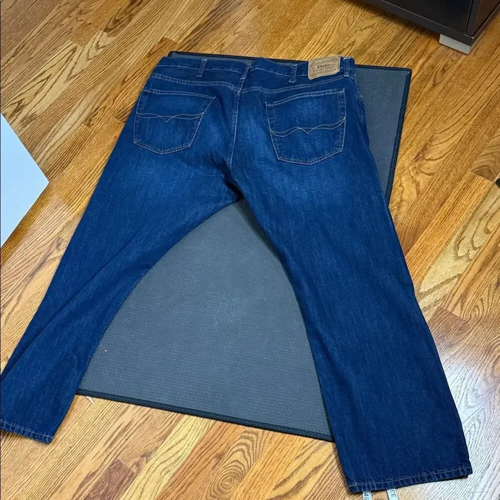 Polo by Ralph Lauren Indigo Straight Jeans. Classic fit.  38x30